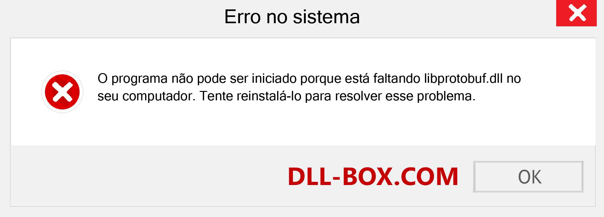 Arquivo libprotobuf.dll ausente ?. Download para Windows 7, 8, 10 - Correção de erro ausente libprotobuf dll no Windows, fotos, imagens